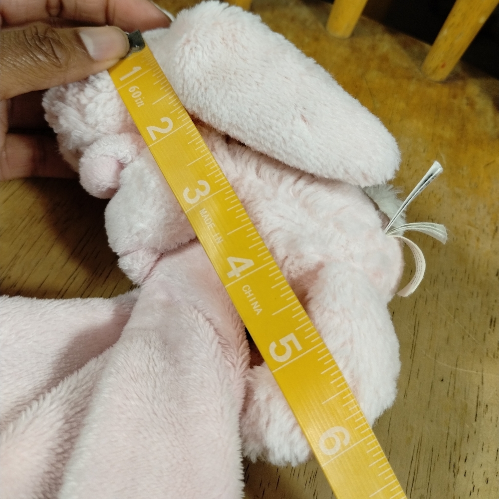 ✓Jellycat Pink Bunny Rabbbit Baby Security Blanket Lovey Lovie fairycore - Picture 14 of 16